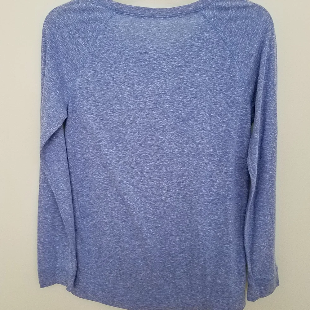 Justice Girls Long‎ Sleeve Blue Embellished Top Shirt New